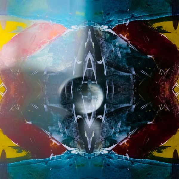 Symmetrical abstract art symbolizing internal peace and structural balance